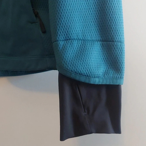 GYMSHARK MENS ZIP-UP HOODED JACKET Athleisure Gym Blue 2XL - Picture 3 of 8